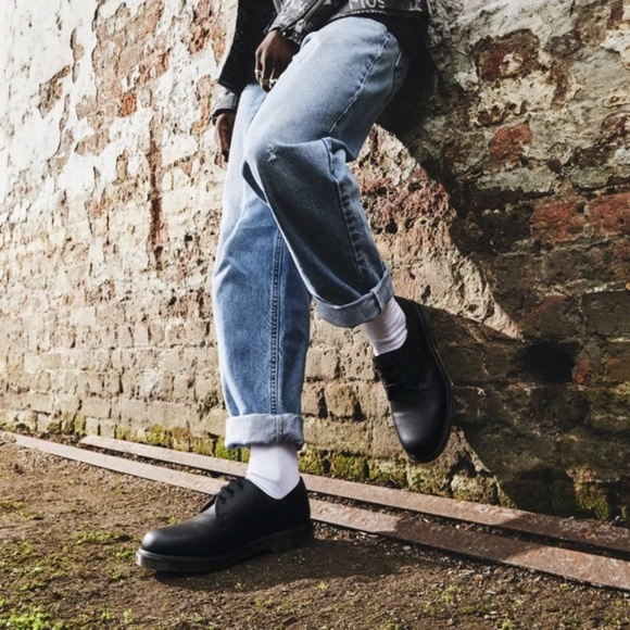 Doc Marten 1461 Leather Oxfords Men 9 Womens 10 black - Picture 2 of 7